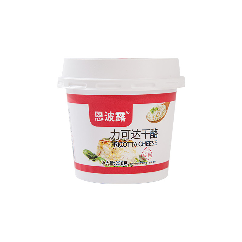 恩波露力可达干酪原制奶酪乳清蛋白即食未成熟干酪 250克原味