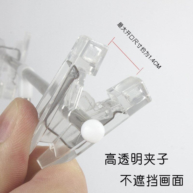 磁性广告夹POP货架促销台海报架广告纸支架不锈钢海报夹展示架