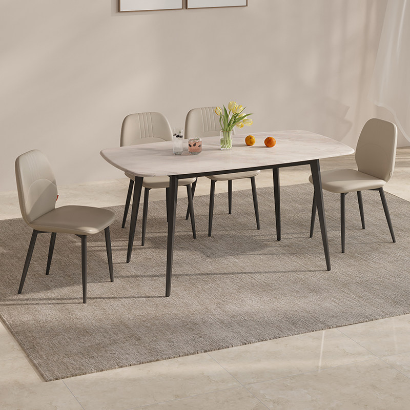 【门店同款】天禧派岩板餐桌可变圆桌伸缩家用小户型配套桌椅289,住宅家具,岩板餐桌,淘宝优惠券,粉丝福利购,淘宝优惠卷
