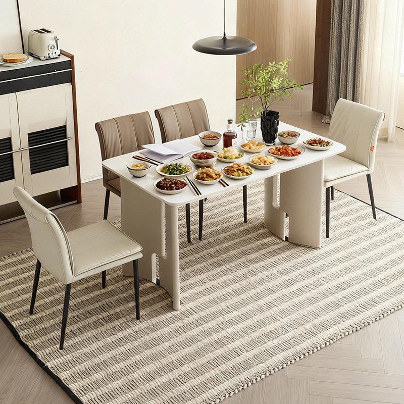 【门店同款】天禧派岩板餐桌客餐厅配套现代简约1067,住宅家具,岩板餐桌,淘宝优惠券,粉丝福利购,淘宝优惠卷