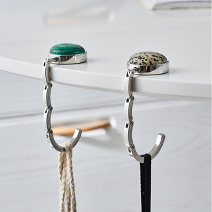 夜光星球挂钩发光宇宙行星书包挂钩学生可折叠挂包钩免打孔桌边钩