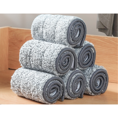 拖把布替换布平板拖布头夹固式拖