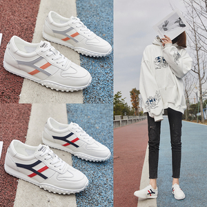 练车专用小白鞋女2026春季新款阿甘鞋女时尚百搭轻便休闲运动鞋女