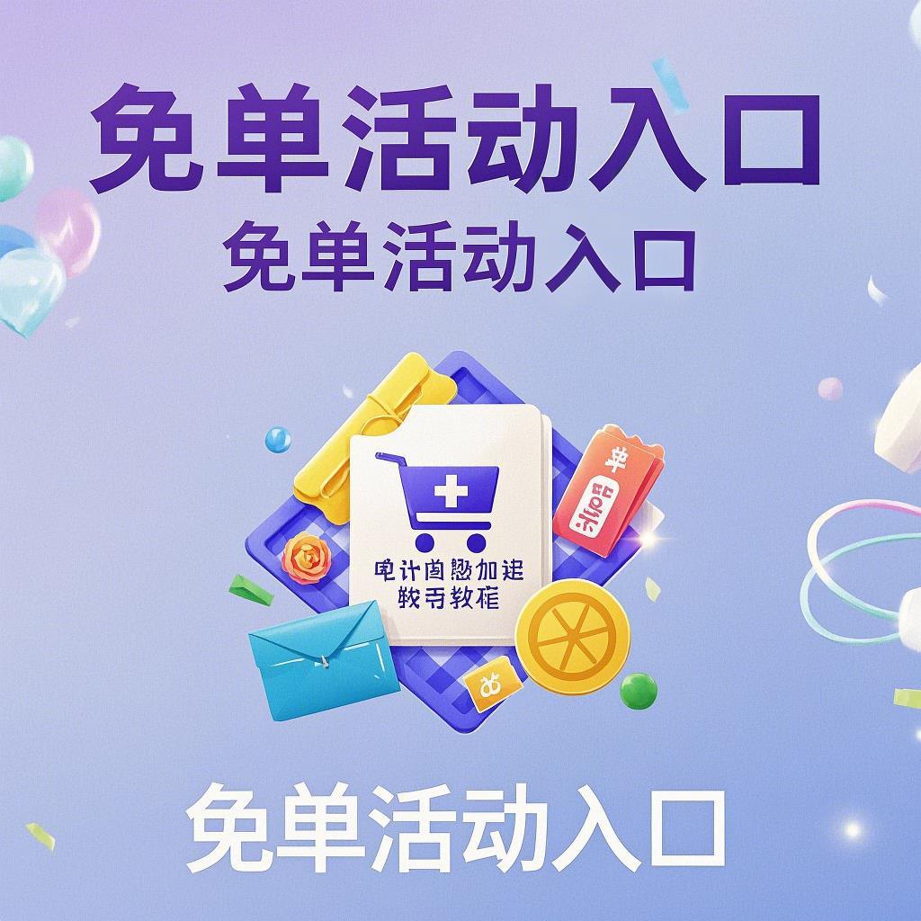 [自动发货]【入口教程】免单活动店铺活动福利一分钱抢购试用领取