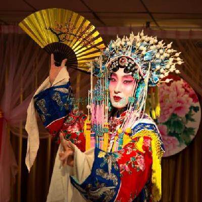 戏曲用生花旦h越剧小扇曲贵妃子品金戏小生扇子扇醉酒i.