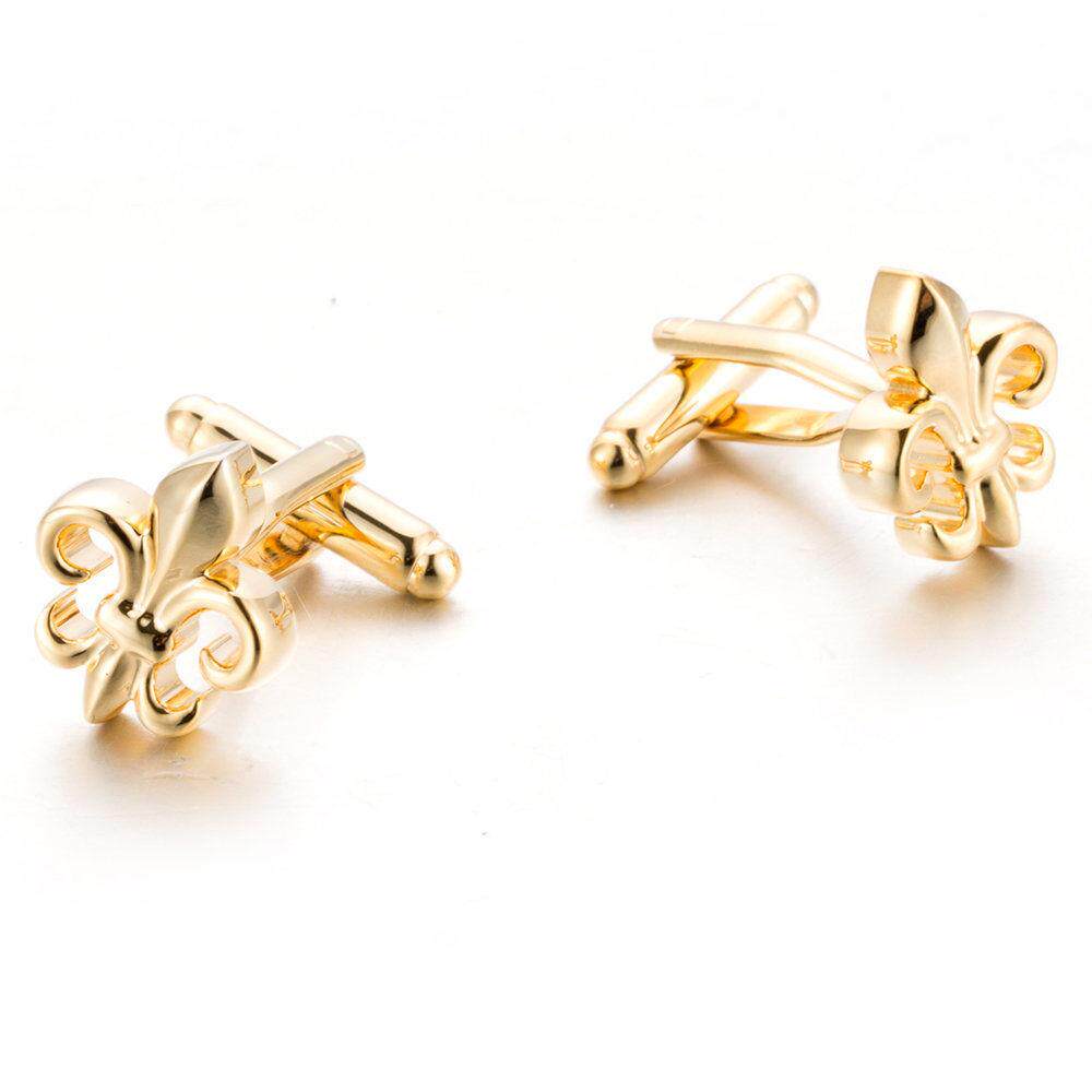 优质衬衫袖扣 人头马路易十三袖钉 铜袖口 金色纽扣 Cufflink 769