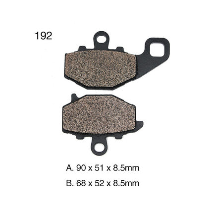 刹车片适用KAWASAKI ZZR400 600 ZX400 ZX-6R ZX600F Z1000 ER-6N