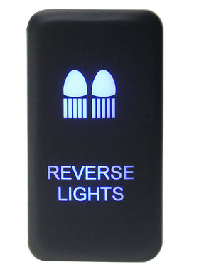 汽车改装件蓝色双灯适用丰田雾灯开关示宽灯开关REVERSE LIGHTS