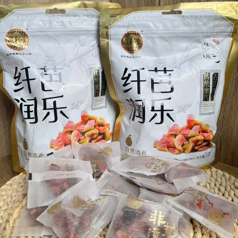 泉利堂芭乐干238g无添加果脯