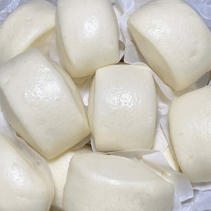 刀切馒头农家手工白色包子速冻半成品家庭早餐主食代餐