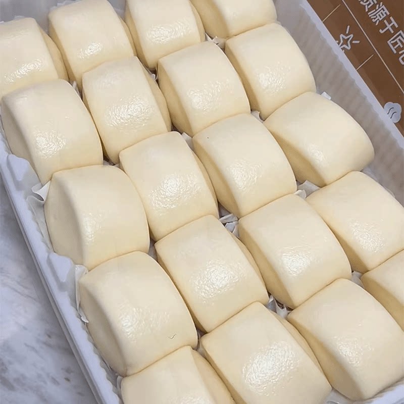 【麦香浓郁】方形刀切馒头山东传统手工口感松软美味营养儿童早餐