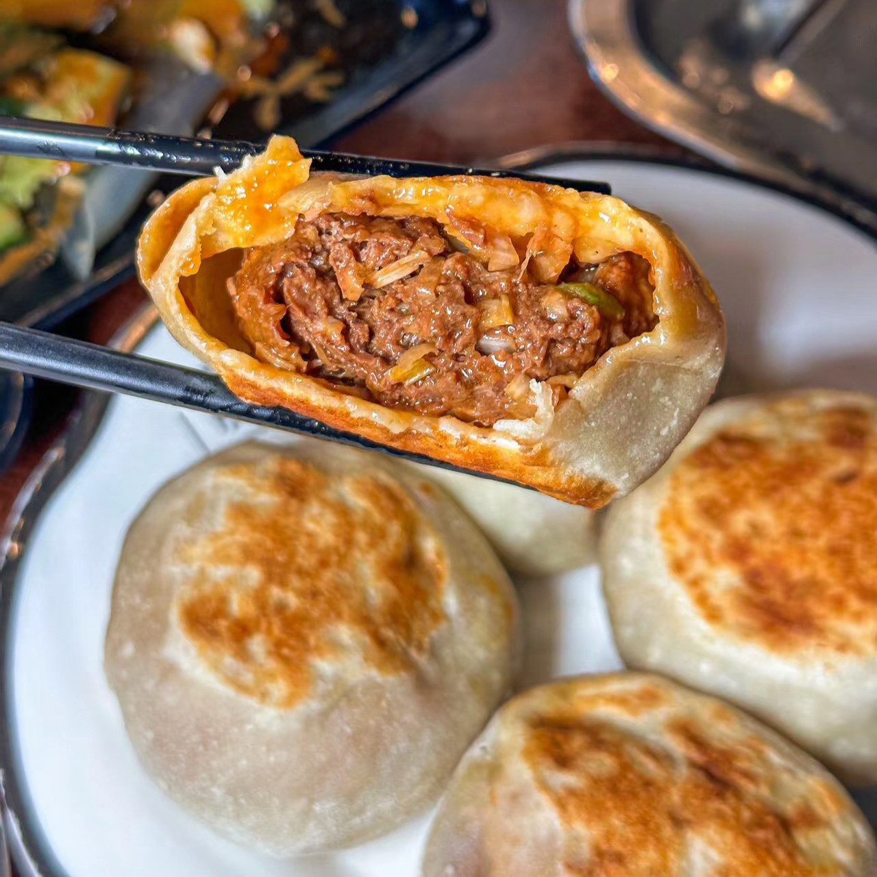 【美味可口】门钉肉饼网红健康美食牛肉馅饼手作特产酥脆金黄煎饼,粮油调味/速食/干货/烘焙,馅饼/烧饼/锅盔,淘宝优惠券,粉丝福利购,淘宝优惠卷