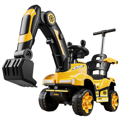 儿童挖掘机可坐人玩具车