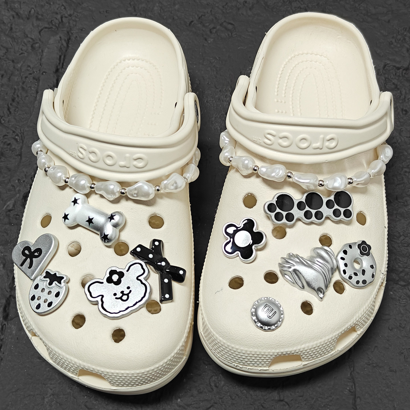 Mkop洞洞鞋配饰diy高级感鞋扣配件小熊蝴蝶结鞋花适配Crocs/Cross,服饰配件/皮带/帽子/围巾,鞋扣,淘宝优惠券,粉丝福利购,淘宝优惠卷