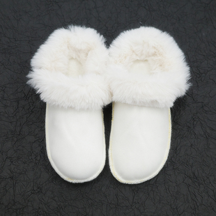 Mkop洞洞鞋毛绒内胆可拆卸加绒鞋套鞋花适配Cross/Crocs云朵泡芙