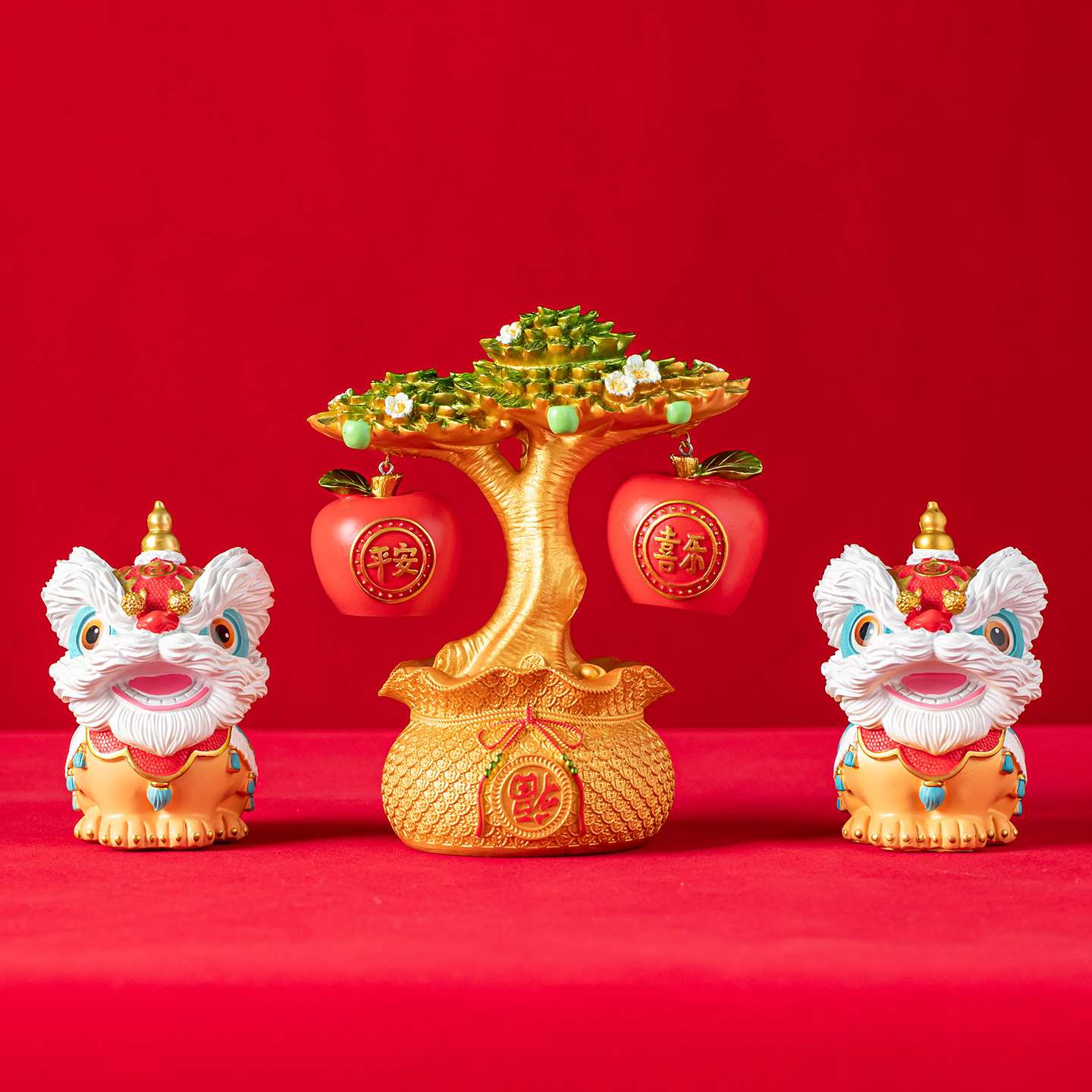 创意佛山醒狮摆件平安摆件客厅电视柜酒柜玄关招财乔迁结婚装饰品,家居饰品,桌面摆件,淘宝优惠券,粉丝福利购,淘宝优惠卷