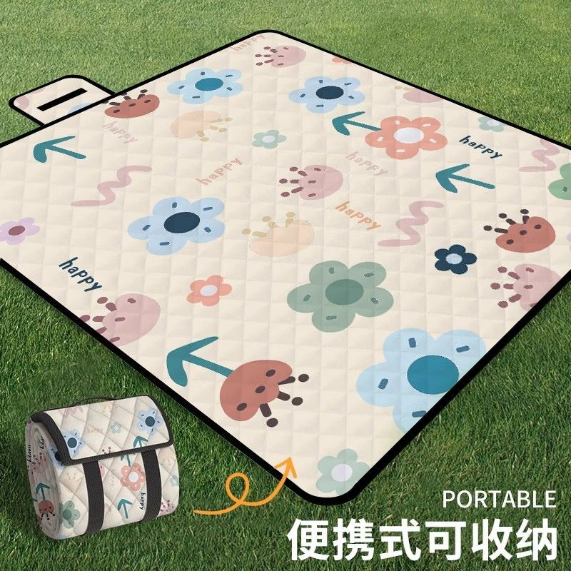 新款超聲波野餐墊防潮墊超大加厚