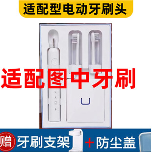 怡牌适配Zdeer左点电动牙刷头S1/ZDS1/ZDS2通用替换清洁型刷头