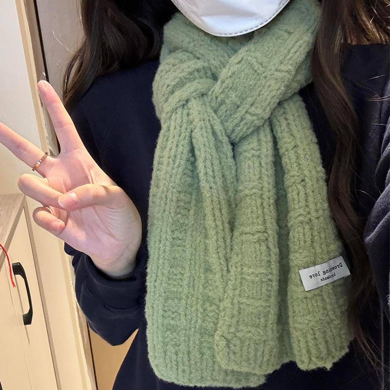 云朵棉围巾毛线手工diy冬季女2024新款编织围脖送男女朋友厂家