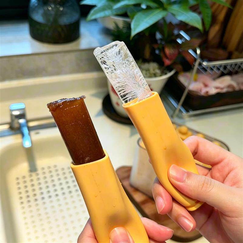 长条冰格模具制冰盒食品级硅胶软夏天冻冰块家用自制冰柱储厂家