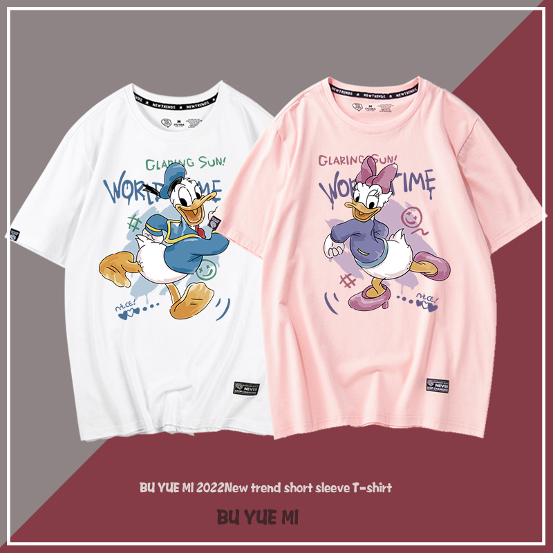 小众设计感情侣装短袖T恤