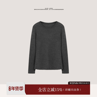 【暗调絮语】桑蚕丝羊绒超细圆领高领羊毛衫53Z063064