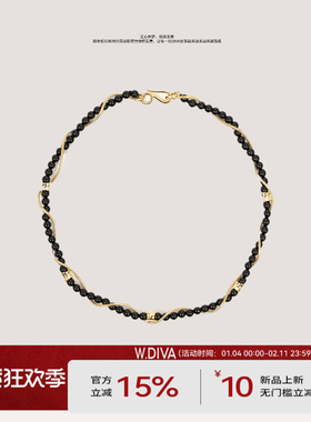 【缠绕】新款叠戴缠绕镀金925银项链50J063066