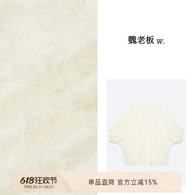 魏老板长袖常规款百搭小衫
