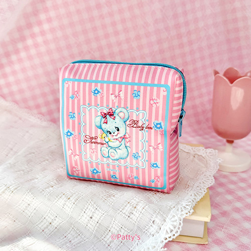 SWIMMER周边方形收纳包小熊款