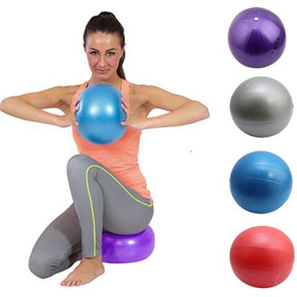 New 25cm Yoga Ball Exercise Gymnastic Fitness Pilates Ball B