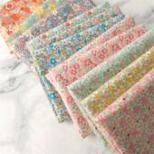 Floral DIY Summer Cotton 145x50cm Fabric Poplin Sewing Child