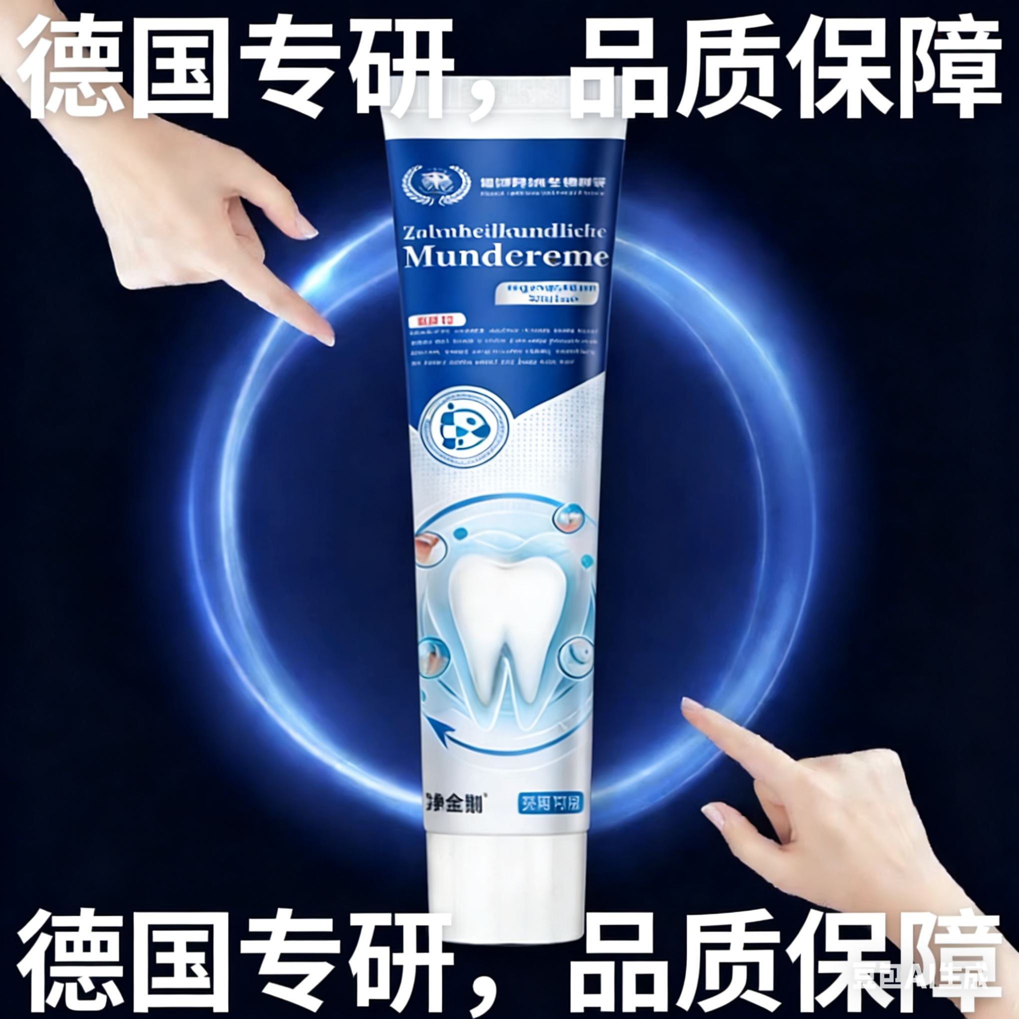 【德国专研】德国牙膏美白牙齿清新口气呵护牙龈老少通用