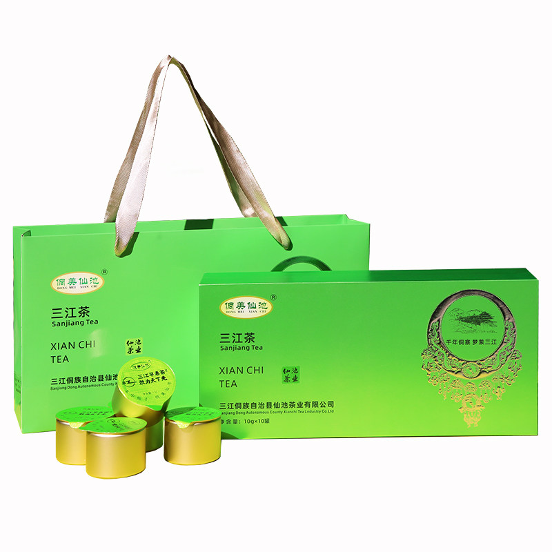 广西三江茶早春茶100g/盒