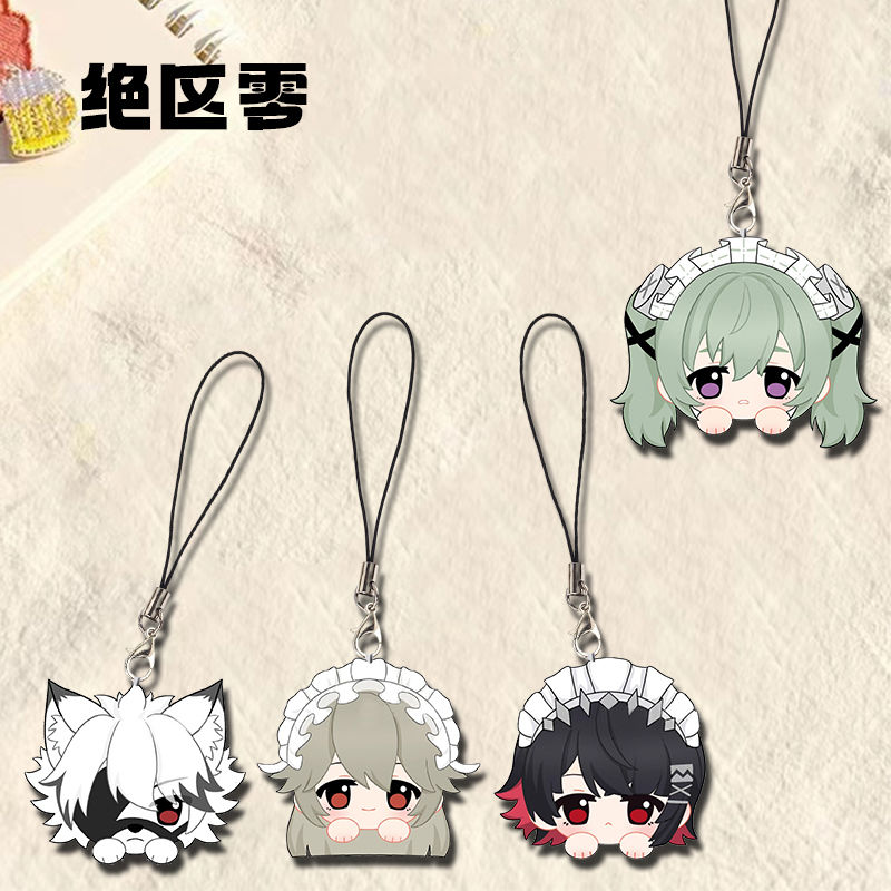 绝区零周边手机链艾莲卡恩丽娜挂件背包挂饰装饰品漫展集邮无料