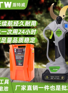盾特威背负式电动修枝剪无刷电机充电式果树粗枝园林高枝剪枝神器