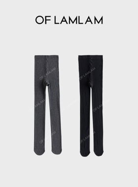 “羊绒裤袜“山羊绒保暖绒感弹性运动休闲打底裤 LAMLAM MS193G