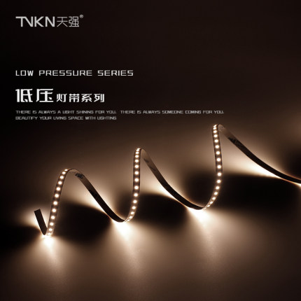 24V低压灯带COB自粘裸板贴片LED高显全光谱家用双色智能线性灯RGB