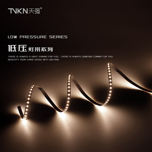 24V低压灯带COB自粘裸板贴片LED高显全光谱家用双色智能线性灯RGB