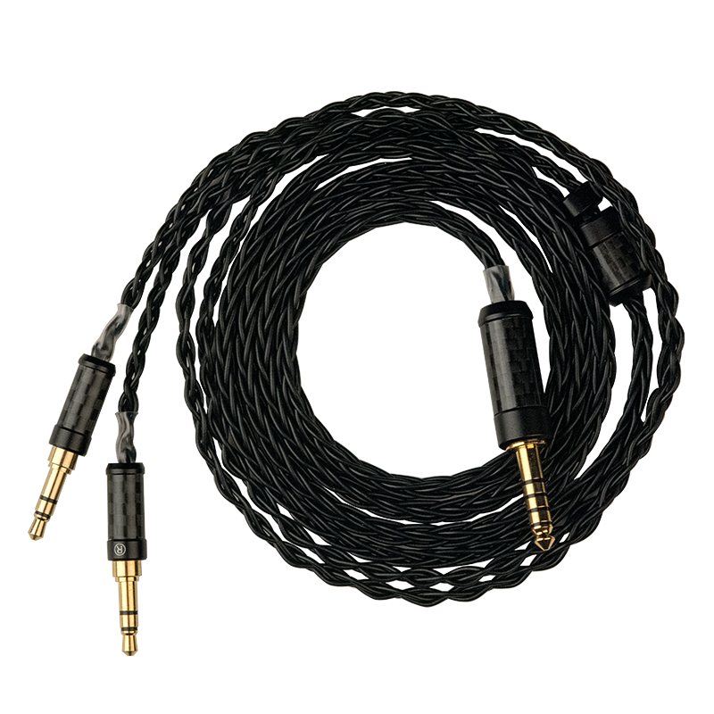 4.4mm平衡头戴耳机升级线适用hifiman he400se anada ep5 d7200