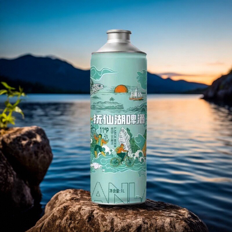 抚仙湖精酿啤酒仙湖浪小麦啤罐装