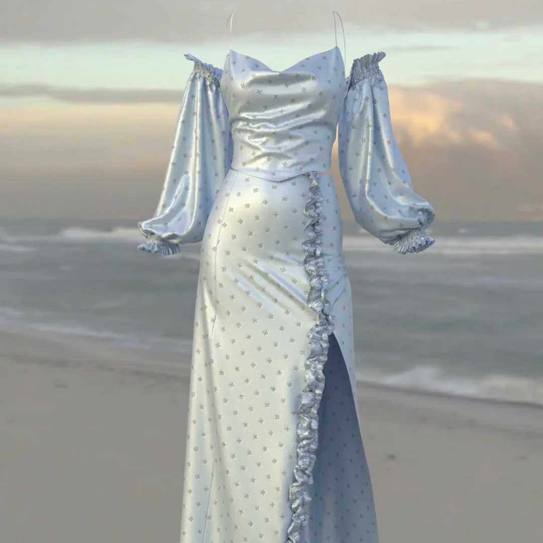 clo 3d服装效果图代做模型专业服装制版建模渲染走秀动画视频制作