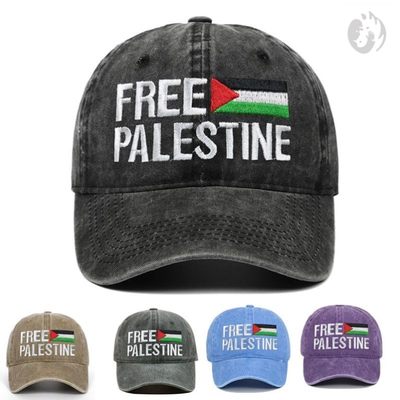 支持巴勒斯坦帽子A防晒帽男女帽子free palestine遮阳帽鸭舌帽子