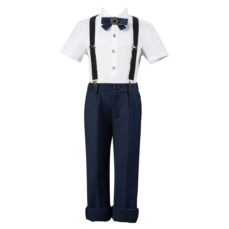 男童礼服夏季新款西装高端走秀
