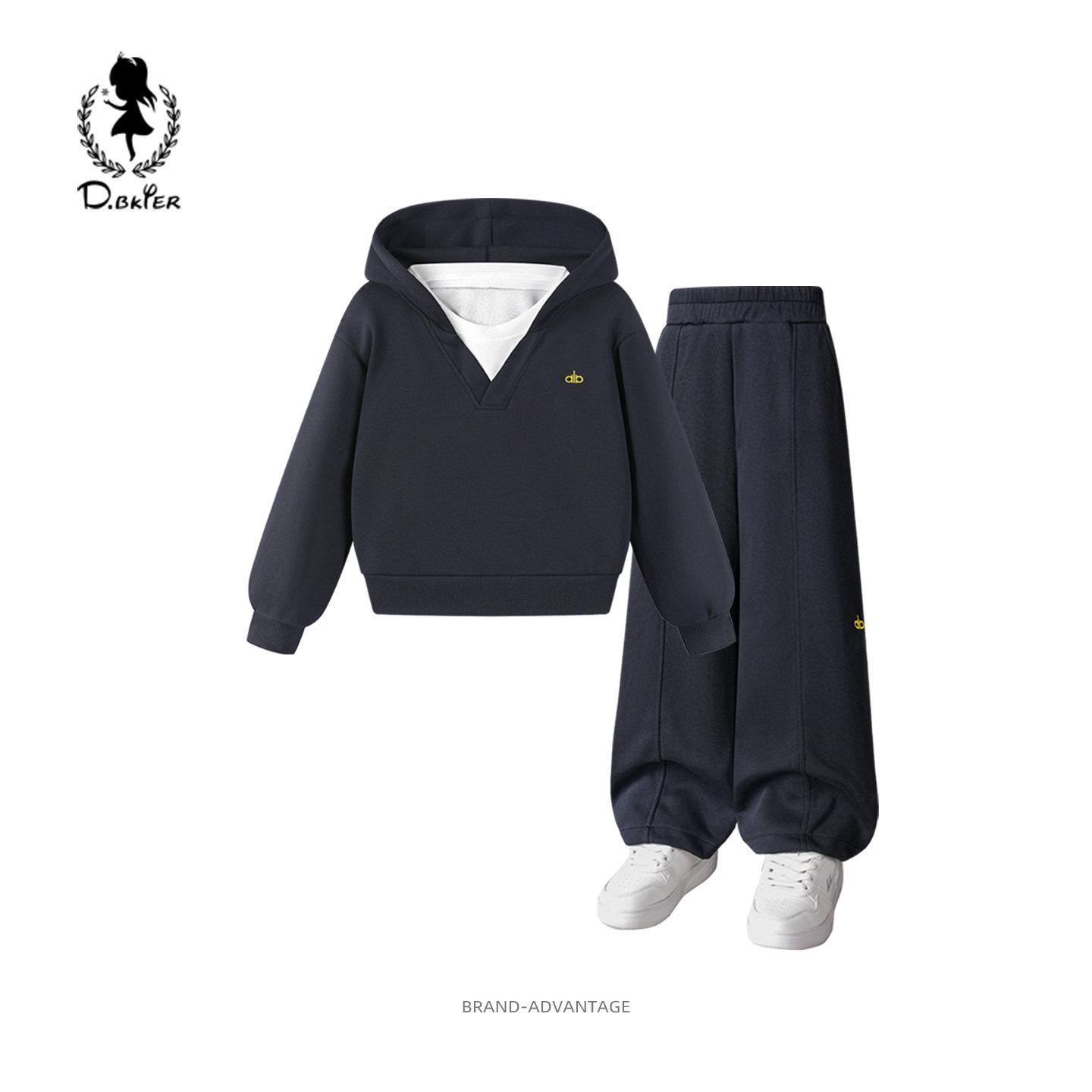DeerBell男童卫衣套装儿童衣服