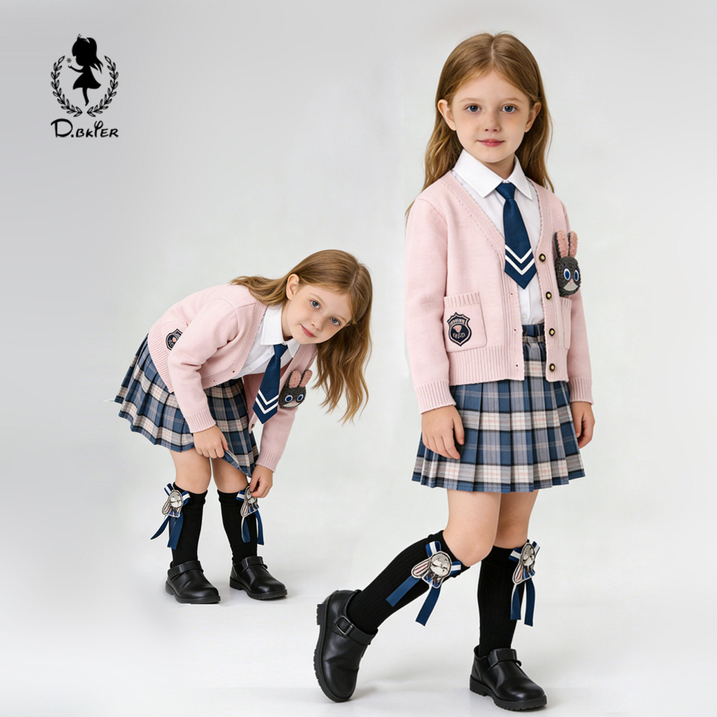 DeerBell原创女童春装套装朱迪兔子警官衣服春季儿童学院风jk裙子,童装/婴儿装/亲子装,套装,淘宝优惠券,粉丝福利购,淘宝优惠卷