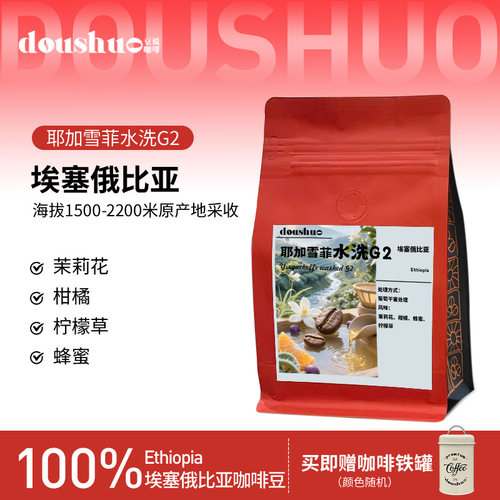 豆说耶加雪菲G2浅度烘焙咖啡豆
