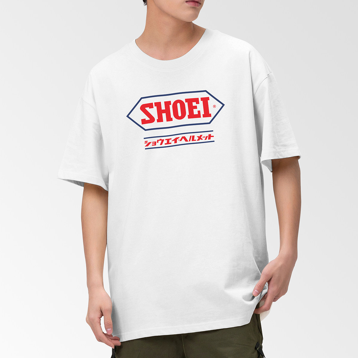 SHOEI经典圆领短袖T恤
