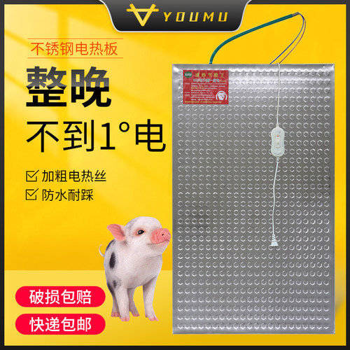 兽用不锈钢仔猪小猪养殖电热板