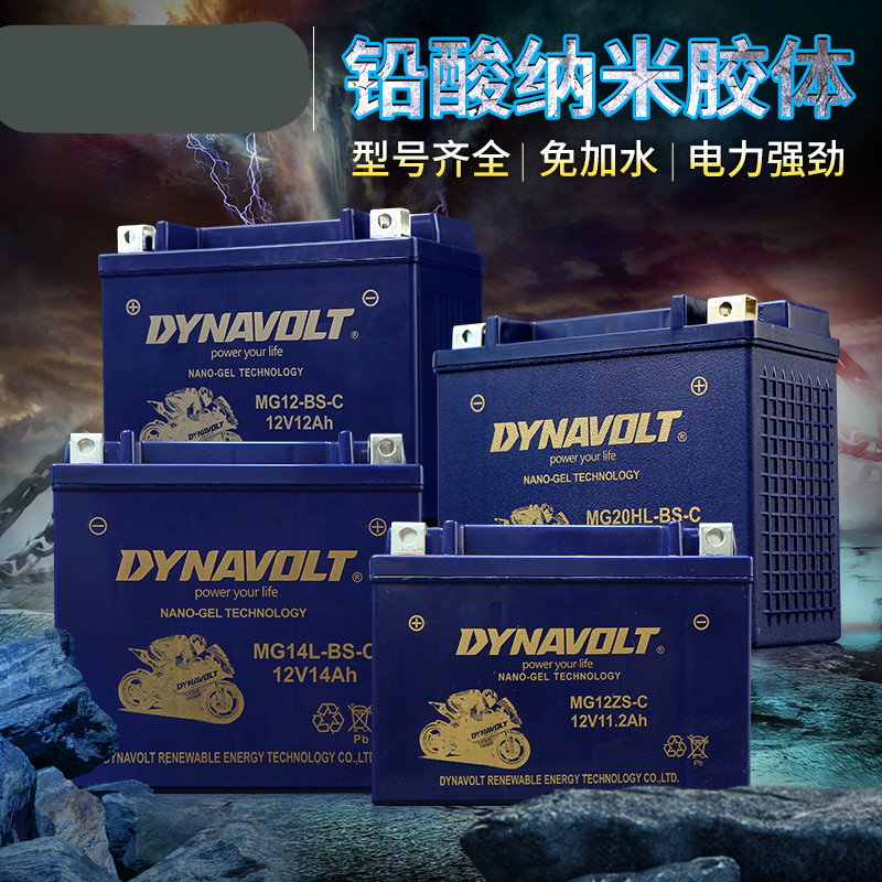 摩托车电瓶适用哈雷883宝马1200RT 12V12A/14A/20A大排量猛狮电池