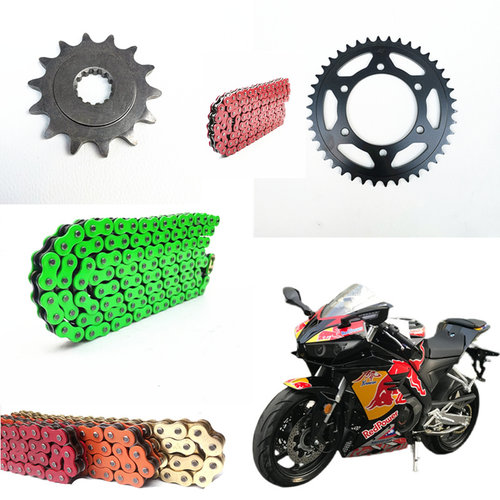 国产刀锋400摩托车套链耐磨油封链条配件诺马Y2刀风机车牙盘链子